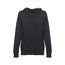 Sudadera Mujer con Capucha 2 Bolsillos Negro L