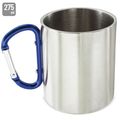 Taza Aventura Inox con Mosquetón Az