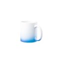Taza Cerámica Degradé 350ml Sublimación Azul