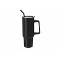 Taza Térmica de 1,2L con asa y Pajita Neg