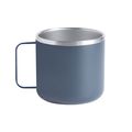 Taza Inox. bicolor de doble pared 350ml