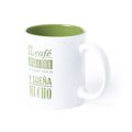 Taza blanca alta calidad interior de colores especial grabado a láser Ver