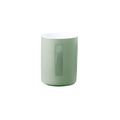Taza Cerámica Bicolor Asa Recta 420ml