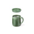 Taza térmica de acero con tapa abrefácil
