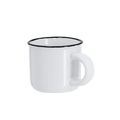 Taza cerámica 85ml vintage bicolor sublimación