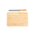 Tabla de Bambú para Cocina con Cuchillo