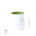 Taza blanca alta calidad interior de colores especial grabado a láser