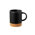 Taza Cerámica/Corcho 350ml Colores Neg