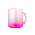 Taza Cristal Color Degradé Sublimación 350ml