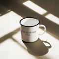 Taza Metálica Vintage 350ml