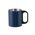 Taza Acero Doble Pared con Original asa PP Negra Mar