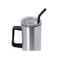 Taza Térmica de 1,2L con asa y Pajita