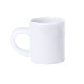 Taza pequeña blanca personalizable