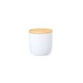 Taza 350ml Cerámica con Tapa Posavasos