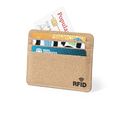 Tarjetero Corcho con RFID Seguridad