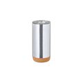 Taza Térmica de Acero Inox con Base de Corcho