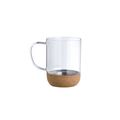 Taza Borosilicato/Corcho 450ml