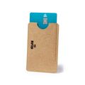 Tarjetero RFID Secure Papel Reciclado/Aluminio