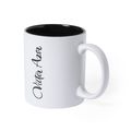 Taza blanca alta calidad interior de colores especial grabado a láser Neg