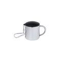 Taza acero inox con tapadera y mosquetón
