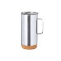 Taza Térmica de Acero Inox con Base de Corcho Plat