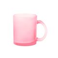 Taza Colores Mate Sublimación 350ml Rosa