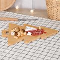 Tabla de cocina de bambú diseño navideño