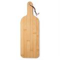Tabla de cortar de bambú con cuerda
