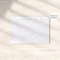 Tarjeta Navidad Papel Semillas Biodegradable