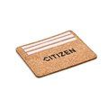Tarjetero de corcho para 3 tarjetas