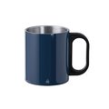 Taza Acero Doble Pared con Original asa PP Negra