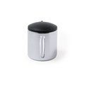 Taza acero inox con tapadera y mosquetón