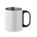 Taza Acero Inoxidable 300ml Blanco