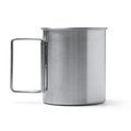 Taza de acero inoxidable con asas plegables