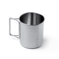 Taza de acero inoxidable con asas plegables