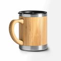 Taza de acero con tapa dosificadora