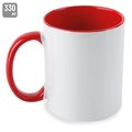 Taza Bicolor Sublimación 330ml Pack 36