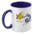 Taza Bicolor Sublimación 330ml Pack 36