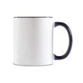 Taza blanca especial sublimación con interior a color 300 ml