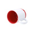 Taza cerámica 350 ml blanca sublimación detalles color