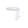 Taza cerámica de 400 ml mate Bla