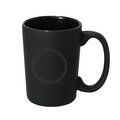 Taza cerámica 400ml con relieve para láser Neg