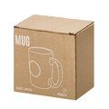 Taza cerámica 400ml con relieve para láser