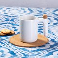 Taza Cerámica 500ml con Agitador