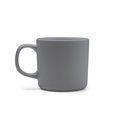 Taza de cerámica acabado mate 300 ml Gris Talla Única Adulto