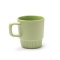 Taza de cerámica con base biselada 300ml