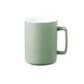 Taza Cerámica Bicolor Asa Recta 420ml