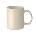 Taza Cerámica Color 300ml Beig