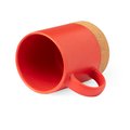 Taza Cerámica/Corcho 350ml Colores
