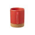Taza Cerámica/Corcho 350ml Colores